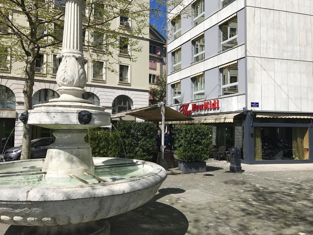 The New Midi Hotel Geneva Exterior photo